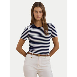 LAUREN RALPH LAUREN LAUREN RALPH LAUREN Majica 200957662001 Mornarsko modra Slim Fit