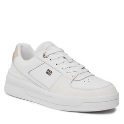 Tommy Hilfiger Sneakersy Tommy Hilfiger Essential Basket Sneaker FW0FW07684 White YBS