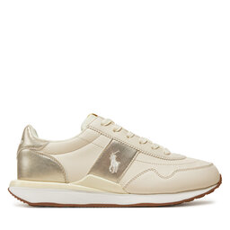 Polo Ralph Lauren Sneakersy Polo Ralph Lauren Train 89 Sport RL01211100 Écru