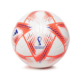 adidas Balón adidas Al Rihla Club Ball H57801 White/Solar Red/Pantone