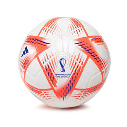 adidas Lopta adidas Al Rihla Club Ball H57801 White/Solar Red/Pantone