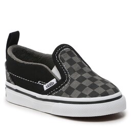 Vans Tenisenes Vans Slip-On V VN0A3488EO01 (Checkerboard) Blk/Pewter
