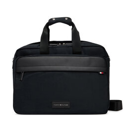 Tommy Hilfiger Brašna na notebook Tommy Hilfiger Th Nylon Workbag AM0AM13619 Černá