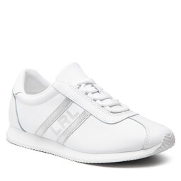 Lauren Ralph Lauren Sneakersy Lauren Ralph Lauren Cayden 802856981001 Whit/Silvr
