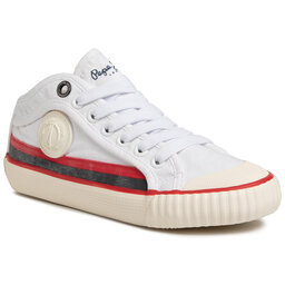 Pepe Jeans Teniși Pepe Jeans Industry Surf PBS30426 White 800