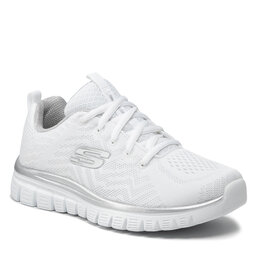 Skechers Chaussures Skechers Get Connected 12615/WSL White/Silver