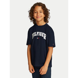 Tommy Hilfiger Tommy Hilfiger T-Shirt Varsity KB0KB09533 Σκούρο μπλε Regular Fit