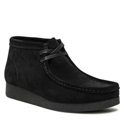 Clarks Stivaletti Clarks WallabeeEvoBt 261747434 Black Suede