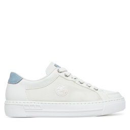 Rieker Sneakersy Rieker L8803-80 Bílá