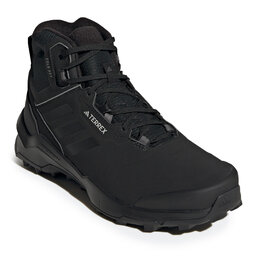adidas Pantofi adidas Terrex AX4 Mid Beta COLD.RDY Hiking Shoes IF4953 Cblack/Cblack/Gretwo
