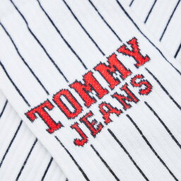 

Високі шкарпетки unisex Tommy Jeans 701222678 White 002, Білий