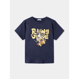 Mayoral Mayoral T-Shirt 3008 Σκούρο μπλε Regular Fit