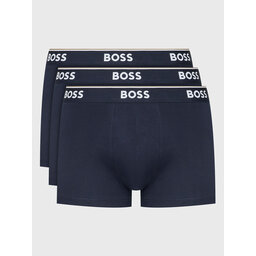 BOSS Boss 3 darab boxer Power 50475274 Sötétkék