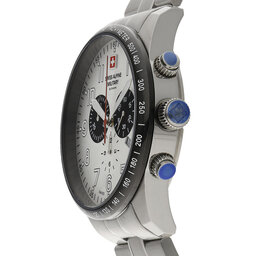 

Годинник Swiss Alpine Military 7082.9133 Silver/White, Срібний