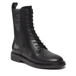 Tory Burch Botine Tory Burch Double T Combat Boot 154336 Perfect Black 006