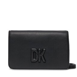 DKNY Handväska DKNY Seventh Avenue Md Fl R33EKY30 Blk/Black BBL