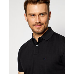Tommy Hilfiger Tommy Hilfiger Poloshirt 1985 MW0MW17770 Schwarz Regular Fit