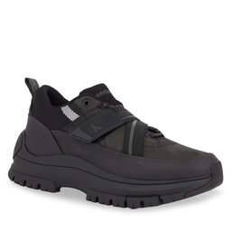

Снікерcи Calvin Klein Jeans Hybrid Shoe Laceup Strap YM0YM00728 Triple Black BEH, Чорний