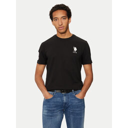 U.S. Polo Assn. U.S. Polo Assn. Marškinėliai MUP3311 Juoda Slim Fit