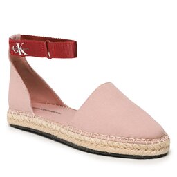 Calvin Klein Jeans Espadrilles Calvin Klein Jeans Ankle Espadrille YW0YW01027 Cafe Creme 0J1
