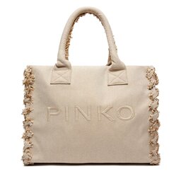 PINKO Borsetta Pinko Beach Shopping PE 24 PLTT 100782 A1X1 Beige