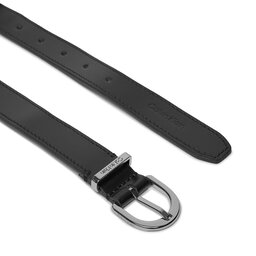 

Жіночий ремінь Calvin Klein Round Buckle Logo Loop Belt 2.5 K60K611924 BEH, Чорний