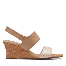 Clarks Szandál Clarks Kyarra Faye 26171239 Bézs