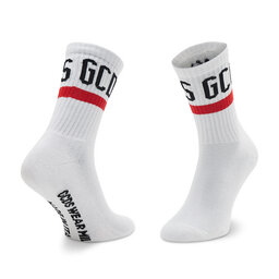 

Високі шкарпетки unisex GCDS CC94M010024 White 01, Білий
