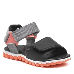 Bibi Sandały Bibi Summer Roller Sport 1103176 Black/Graphite/Eletric