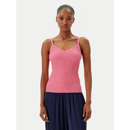 Fracomina Fracomina Marškinėliai FR25ST4006K410J9 Koralų Slim Fit