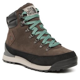 The North Face Trekkingschuhe The North Face M Back-To-Berkeley Iv Leather WpNF0A817QZN31 Demitasse Brown/Tnf Black