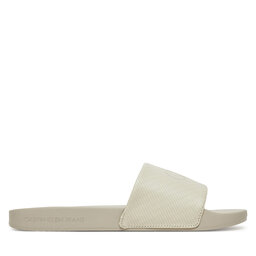 Calvin Klein Jeans Παντόφλες Calvin Klein Jeans Slide Aop Print YM0YM01269 Μπεζ