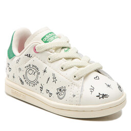 adidas Skor adidas Stan Smith El I GY1788 Cwhite/Cwhite/Cblack