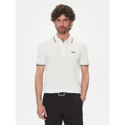 BOSS BOSS Pólóing Paddy 50469055 Ekru Regular Fit