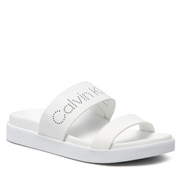 

Шльопанці Calvin Klein Ergonomic Slide Perf/Patent HW0HW00685 Ck White YAF, Білий