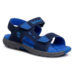 Timberland Sandaler Timberland Moss Jump 2 Strap Sandal TB0A1X44019 Navy Nubuck