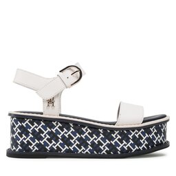 

Босоніжки Tommy Hilfiger New Artisanal Flatform FW0FW07022 Ecru YBL, Білий