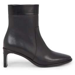 Calvin Klein Botki Calvin Klein Curved Stil Ankle Boot 55 HW0HW01889 Czarny