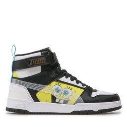 

Снікерcи Puma RBD Game Spongebob Jr 390864 01 Puma White/Black/Yellow/Blue, Чорний