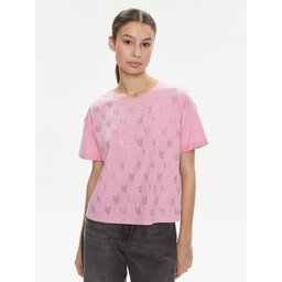 Liu Jo Liu Jo Póló Moda M/C MA4326 J5904 Rózsaszín Relaxed Fit