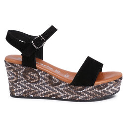 

Босоніжки Tamaris 1-28013-24 Black/Ethno 025, Чорний