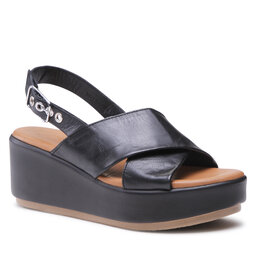 Lumberjack Pantofi Lumberjack CROSSED BANDS SANDAL BLACK
