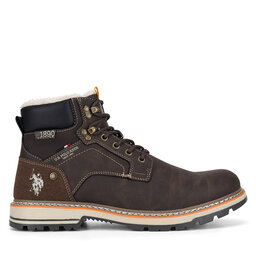 U.S. Polo Assn. Μποτίνια U.S. Polo Assn. YURIY001M/DYH1 Καφέ