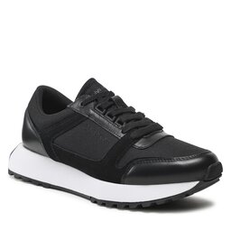 Calvin Klein Сникърси Calvin Klein Low Top Lace Up Mix New HM0HM00926 Ck Black BEH