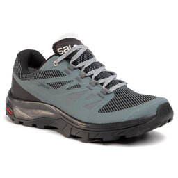 Salomon Bakancs Salomon Outline Gtx W GORE-TEX 409970 22 M0 Stormy Weather/Black/Lunar Rock