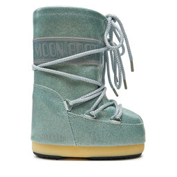 Moon Boot Snehule Moon Boot Icon Junior Glitter 80D3400290 Modrá