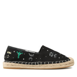 

Еспадрильї KARL LAGERFELD KL80124 Black Canvas, Чорний