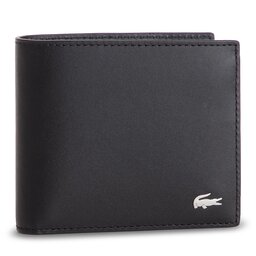 Lacoste Große Herren Geldbörse Lacoste M Billfold Coin NH1112FG Black 000
