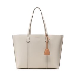 Tory Burch Sac à main Tory Burch Perry Triple-Compartment Tote 81932 New Ivory 104