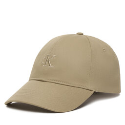 Calvin Klein Cap Calvin Klein Monogram Embroidery Baseball Cap LV04G5002G Beige